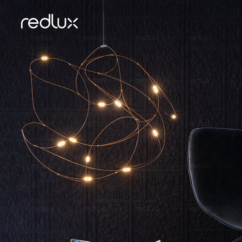 redlux红光moooi Flock现代简约餐厅吧台吊灯卧室萤火虫原版灯具