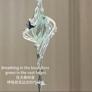 森系缠绕项链镂空高级项链ins潮流新款 潮冷淡风 创意吊坠情侣款