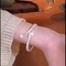 NATAL YEAR DRAGON SWING TAIL BRACELET FEMALE ZODIAC DRAGON OPENING SILVER-PLATED BRACELET MENS SENIOR COUPLE GIFT INS
