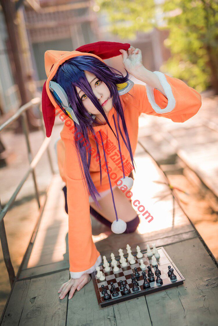 游戏人生 休比·多拉 cosplay定做 承接各种动漫服装假发定制