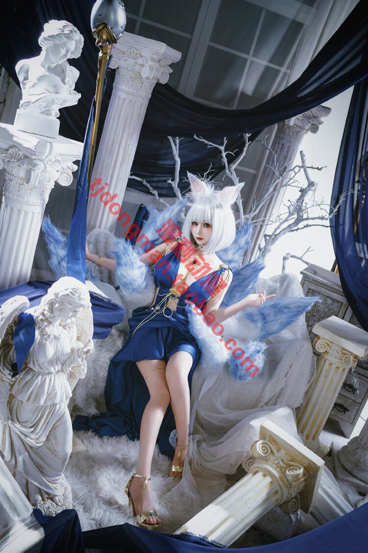 碧蓝航线 加贺鸾 白羽风华 cosplay定做承接各种动漫服装假发定制