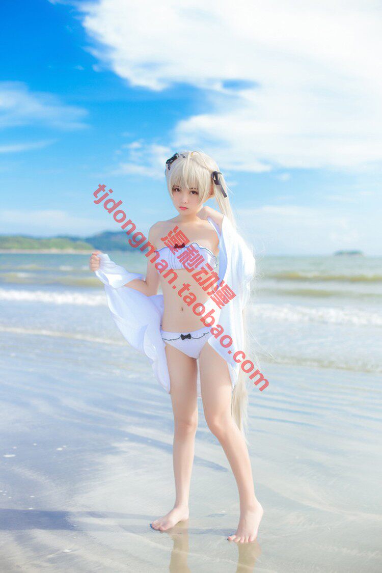 缘之空 春日野穹 泳装 cosplay定做 承接各种动漫服装假发定制