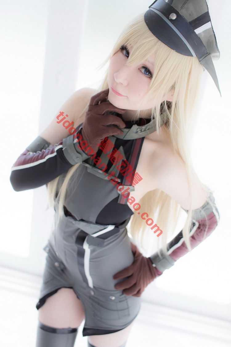舰队收藏 舰娘 俾斯麦 cosplay定做 承接各种动漫服装定制