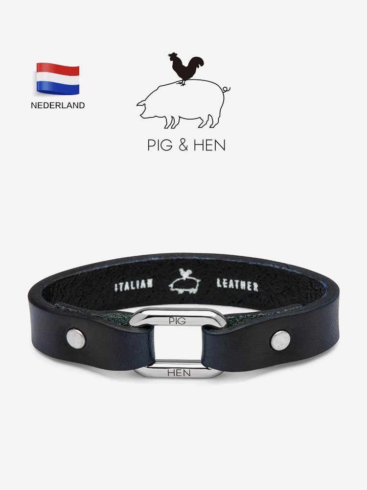 Dutch pig and hen hand rope boat rope bracelet trendy brand cowhide bracelet men's bracelet bracelet