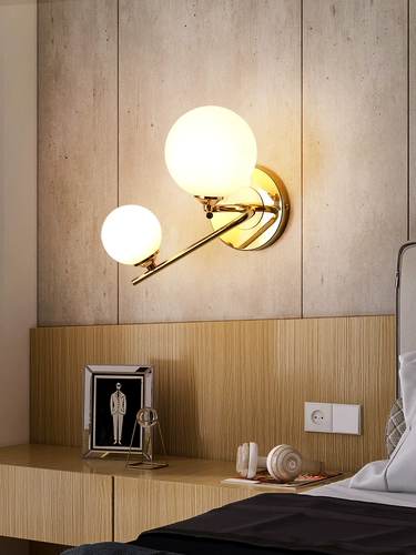 Современное и минималистичное светодиодное бра, креативный фонарь для кровати для коридора, светильник подходит для лестницы для беседки для гостиной