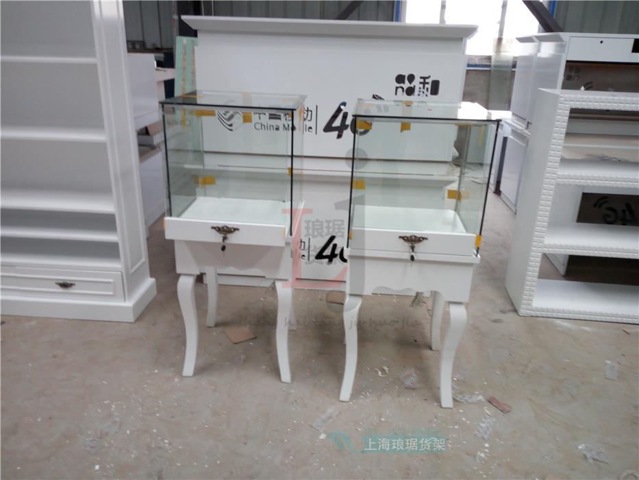 木质烤漆柜珠宝首饰多功能展示柜玻璃展柜中岛柜饰品展示柜台商场