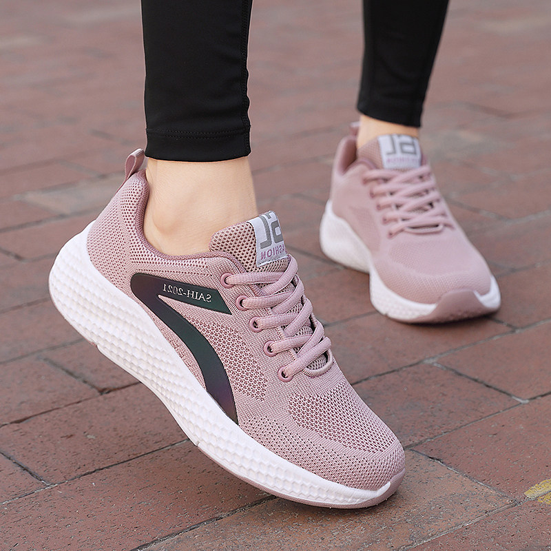 新款老人鞋女2026春夏季女鞋子妈妈运动鞋透气中年缓震健步鞋软底,女鞋,健步鞋,淘宝优惠券,粉丝福利购,淘宝优惠卷