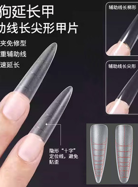 细狗甲片辅助线长梯长尖