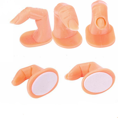 美甲用品 新手练习 手指模型 粘贴式 非插入式 假手指 假甲片练习