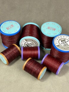 枫之美高光泰蜡赤红色金刚结编织腊绳