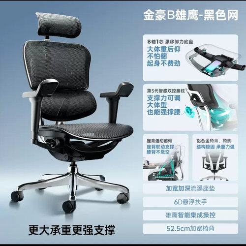 保友金豪B雄鹰X人体工学椅
