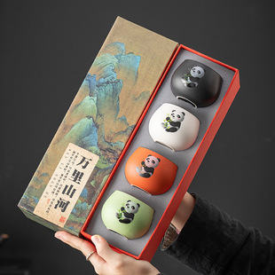 国风礼品熊猫文创礼盒装成都周边纪念品送老外礼物商务实用伴手礼