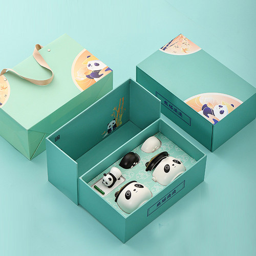 熊猫文创伴手礼盒成都特色纪念品