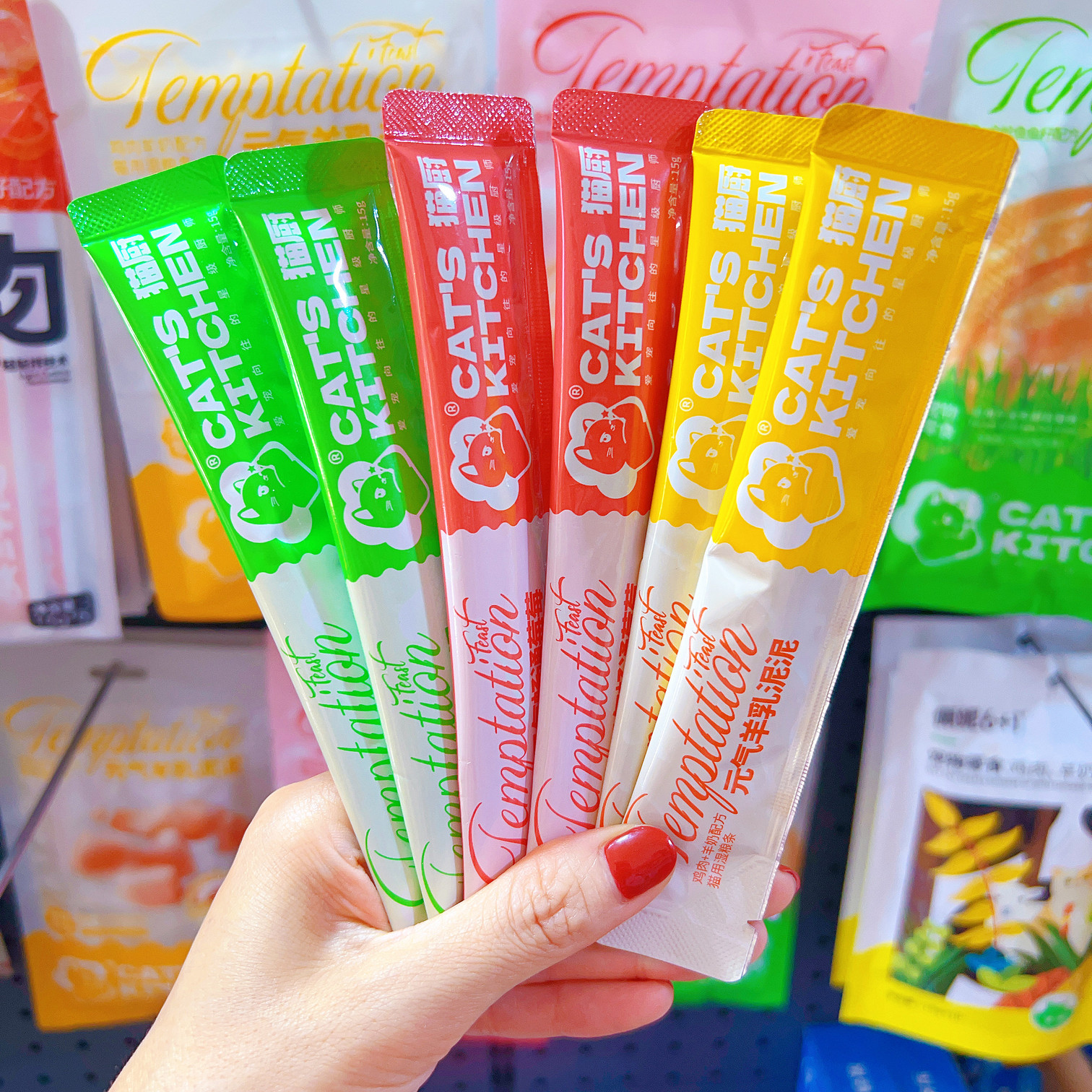 猫条鳕鱼籽鸡肉羊奶猫条幼猫补水