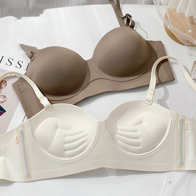 恋维密性感加厚聚拢半杯内衣文胸