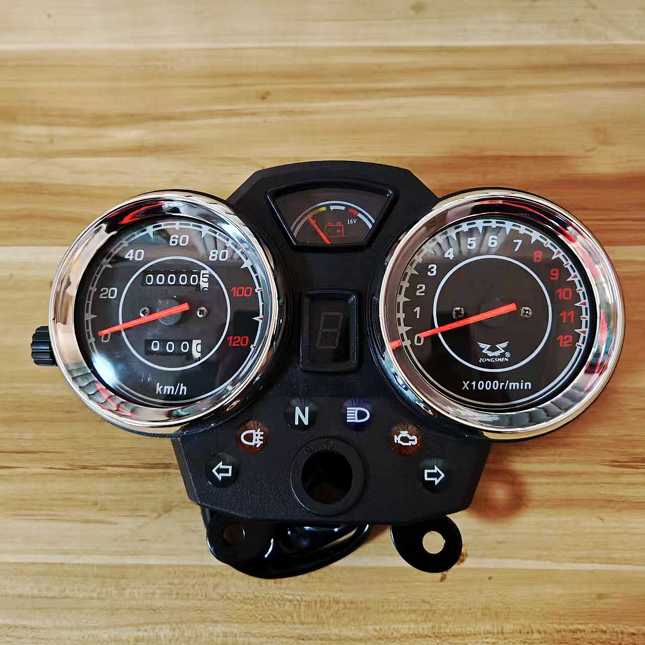 包邮宗申款式三轮车仪表总成 三轮摩托车传奇款码表 传旗里程表