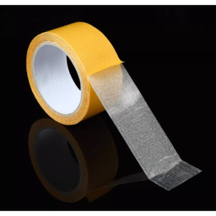 双面布基胶带强力高粘度婚庆酒楼展会装饰墙面用地毯胶布基双面胶