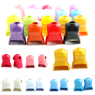 德国playmobil摩比世界抽抽乐人偶7cm身体塑料配件女