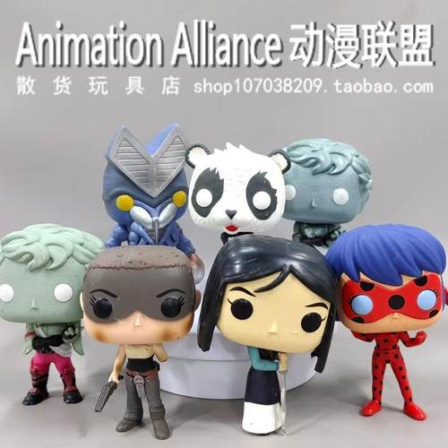 正版散Funkopop 动漫周边方头仔 奥特曼怪兽 花木兰 瓢虫少女手办
