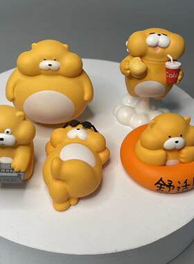 盲盒玩具手办公仔摆件模型