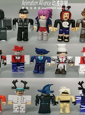 正版散货罗布乐思roblox虚拟世界关节可动人偶积木公仔游戏周边