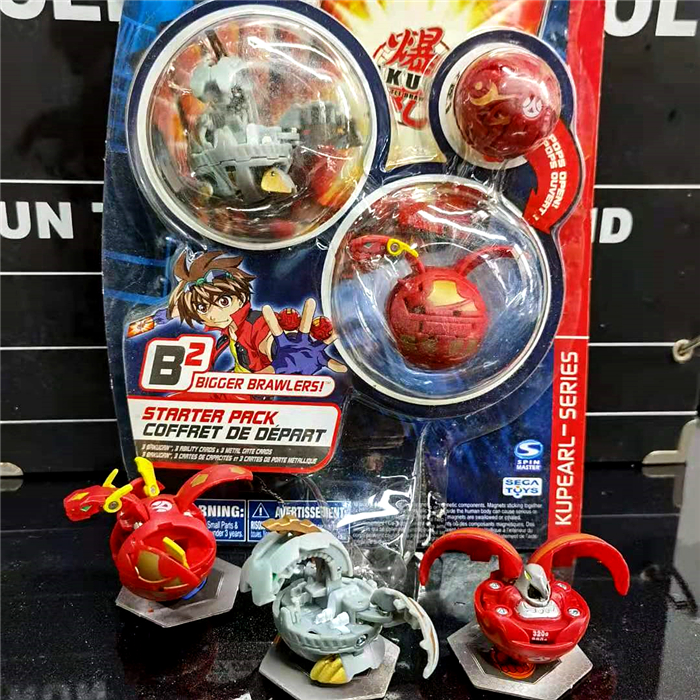 初代爆裂塑胶玩具变形机器人