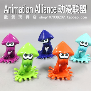 正版散货 ENSKY 3D立体拼装模型 Splatoon喷射战士 章鱼鱿鱼摆件