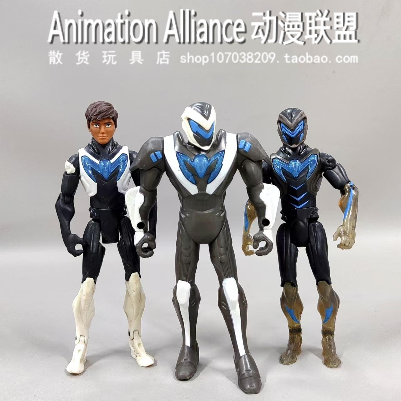 正版散新货 超能战甲 麦克斯 钢铁 手办可动人偶 桌面摆件