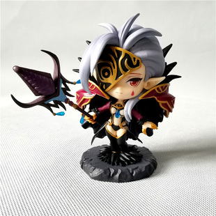 日版正品散货 DNF 地下勇士 黑暗武士 缔造者 赫尔德 Q版手办模型