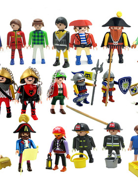 散货！德国 摩比世界 配件散件积木人偶摆件公仔积木套装雕像现货