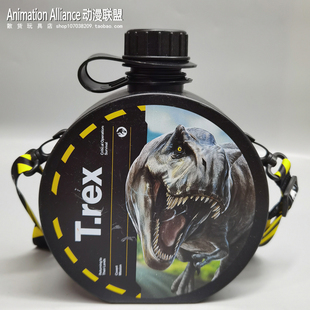 散货 侏罗纪世界周边 霸王龙图案水杯模型玩具 桌面摆件手办模型