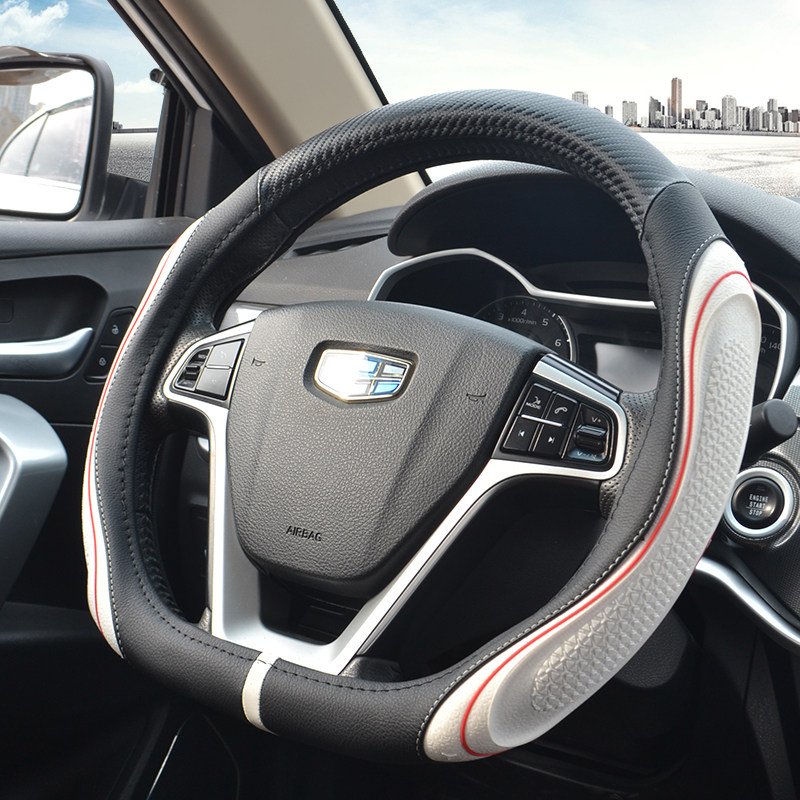 new pattern Jilibo prospect Emperor Hao GLS Geometry Steering wheel cover Four seasons General type handle grip 2019 yearin the Car/Articles/Fitting/Refit , Car Accessories/The jewelry , Steering wheel cover  category - from Buy2taobao.com to provide professional Taobao agent buy service