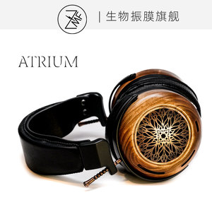 美国ZMF中庭Atrium开放式动圈头戴式耳机高阻生物振膜发烧木碗 AO