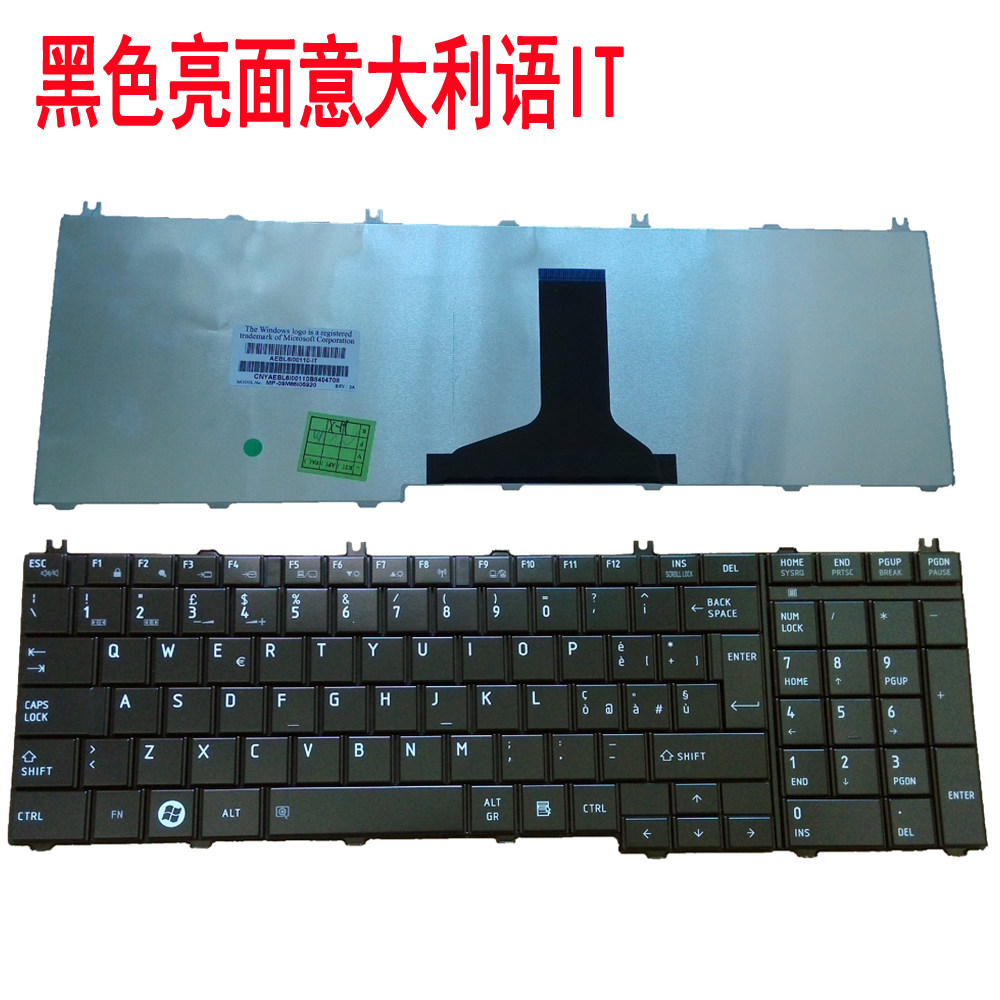 IT/FR东芝C650D L650D L655 L670 L660 L675笔记本键盘C660 C655