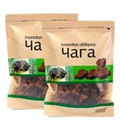 俄罗斯进口黑桦树茸切块500克桦褐孔菌茶桦树茸40年份黑金正宗