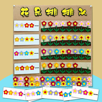 幼儿园小中大班益智区玩教具