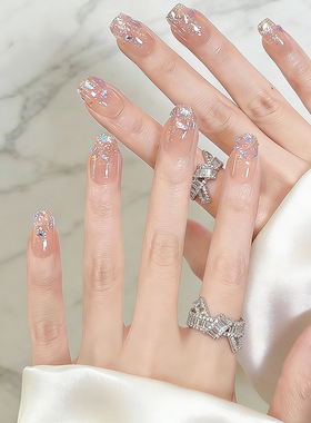 法式排钻纽结开口戒指