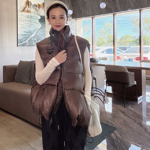 羽绒马甲女款2025新款洋气时尚潮