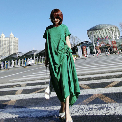 连衣裙夏装女遮肉洋气真丝减龄