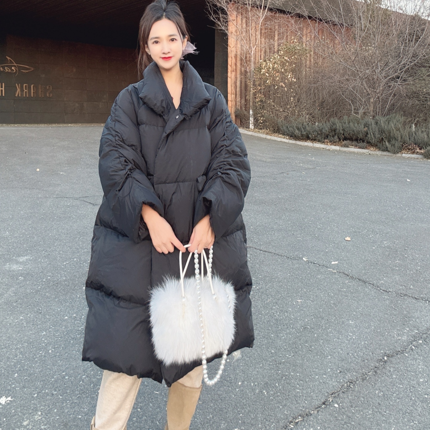 宽松超级好看减龄加厚羽绒服洋气