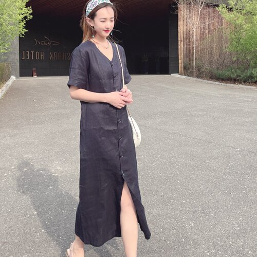 高级不撞款连衣裙女新款今年流行