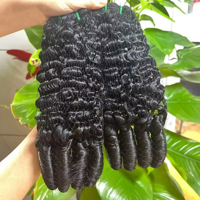 12A Burmese Curly Bundles Human Hair Virgin Hair 顺发现货