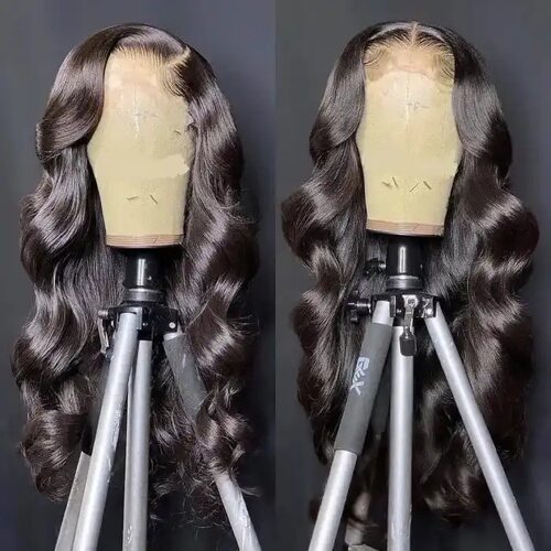 真人发前蕾丝头套bodywave