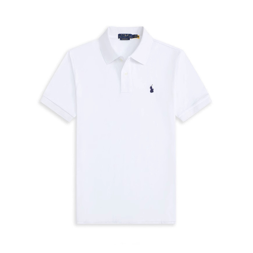 rl夏季polo衫男士短袖t恤翻领小马标刺绣休闲装简约休闲