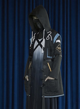 博士cos服明日方舟刀客塔外套C服罗德岛博士cos服动漫cosplay服装