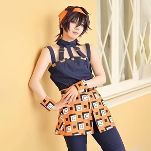 纳兰迦·吉尔卡cos服JOJO的奇妙冒险黄金之风动漫cosplay服装假发