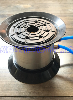 木工雕刻机木板真空吸盘真空夹具LC-150-2 150mm 110mm橡胶两面吸