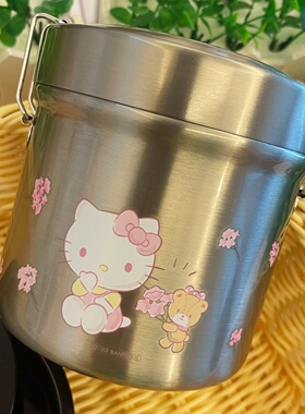 日本skater魔女史努比龙猫不锈钢双层保温罐桶饭盒便当550-600ml