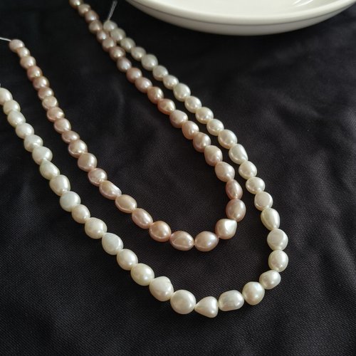 大粒巴洛克不规则无核淡水珍珠