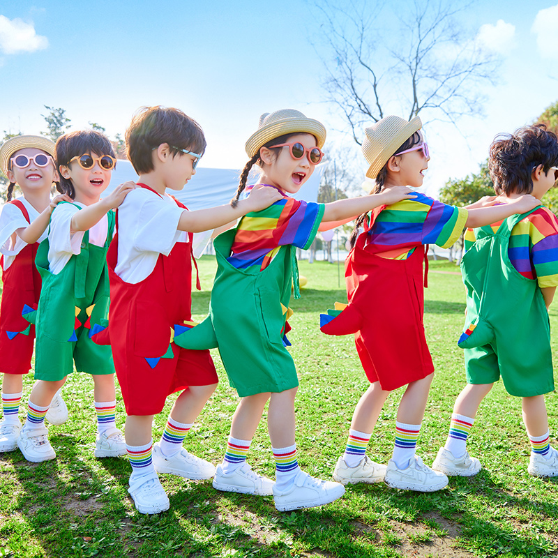 动物服装儿童角色扮演服装背带裤